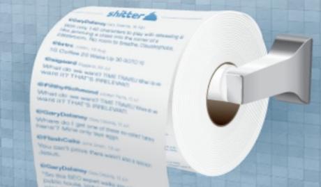 Twitter Feed Toilet Paper