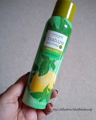 Oriflame Nature Secrets Body Spray Review