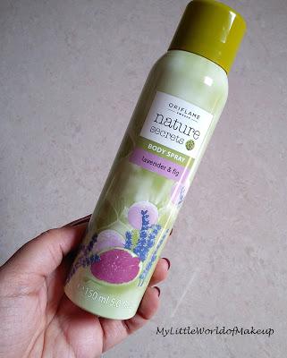 Oriflame Nature Secrets Body Spray Review