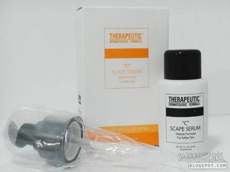 therapeutic dermatologic formula C scape serum
