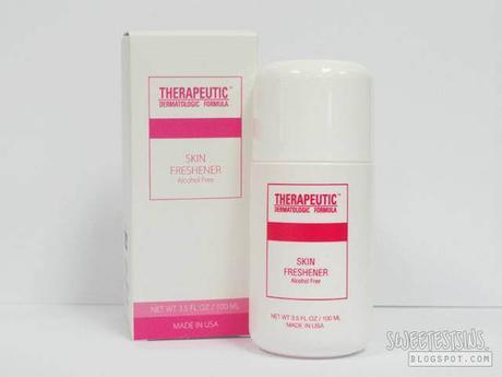 therapeutic dermatologic formula skin freshener