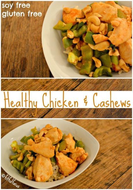 Healthy Chicken and Cashews | Healthy Chinese Food | Recipes | Soy Free | Gluten Free