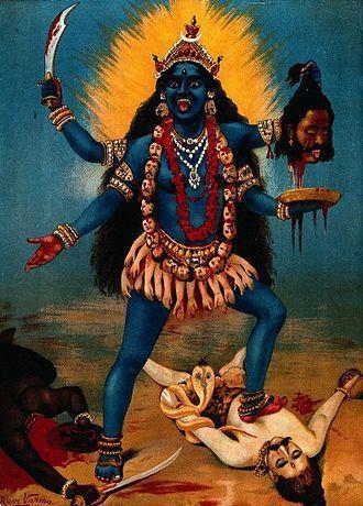 Kali by Raja Ravi Varma
