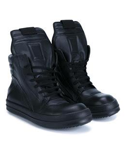 A Classic To Cop:  Rick Owens Geobasket Trainers