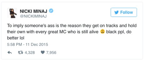 Nicki Minaj Claps Back To Bossip’s Sexiest Commet