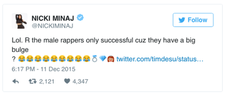 Nicki Minaj Claps Back To Bossip’s Sexiest Commet