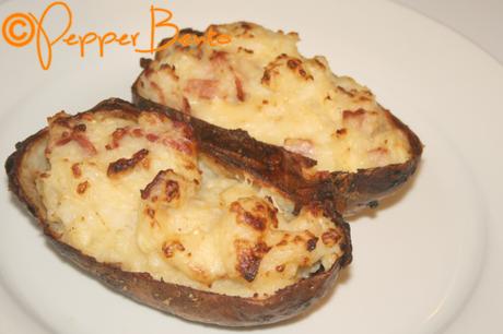 Pepper's Cheese & Bacon Filled Potato Skins