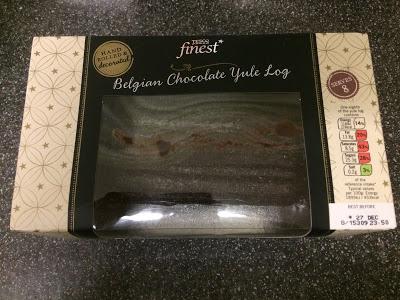 Today's Review: Tesco Finest Belgian Chocolate Yule Log