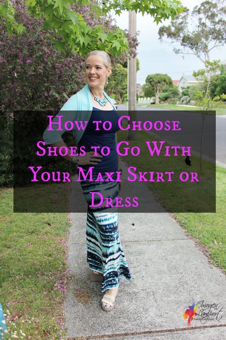how to choose shoes for your maxi