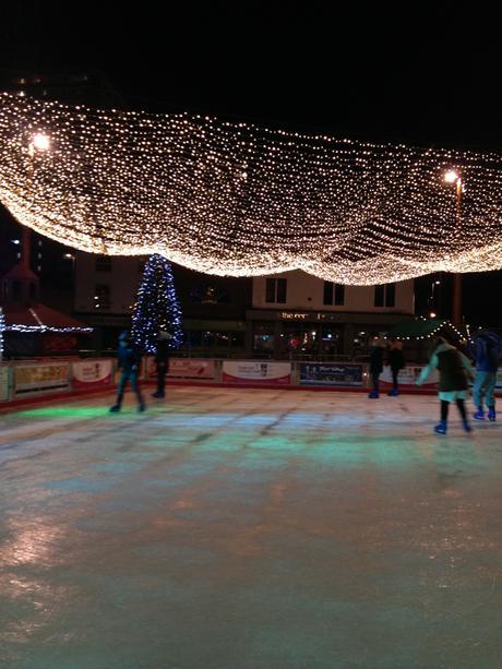 Hello Freckles Ice Skating Frost Village Keel Square Sunderland Christmas