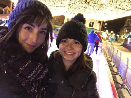 Hello Freckles Ice Skating Frost Village Keel Square Sunderland Christmas Outdoor Rink