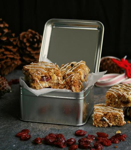 Cranberry and White Chocolate Crunchies