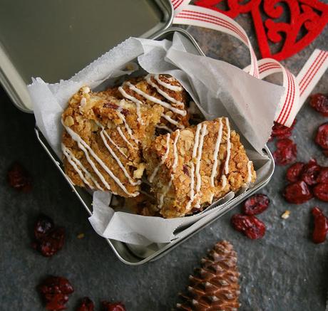 Cranberry and White Chocolate Crunchies