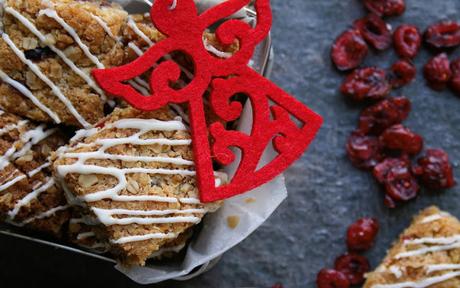 Cranberry and White Chocolate Crunchies