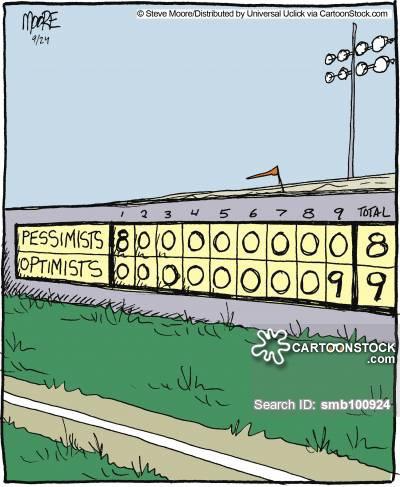Pessimists v Optimists.