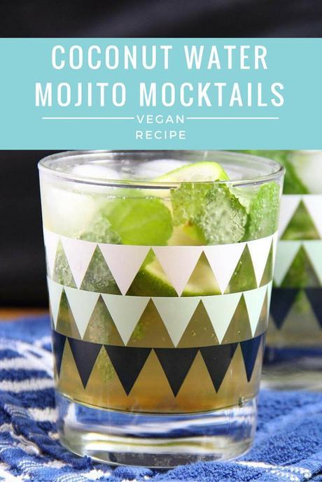 Coconut Water Mojito Mocktails - A perfect healthy treat for an evening or the next morning!