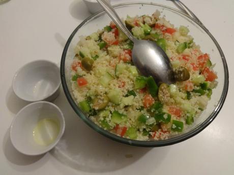 SALADE DE COUSCOUS / COUSCOUS SALAD / ENSALADA DE CUSCÚS