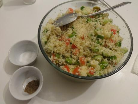 SALADE DE COUSCOUS / COUSCOUS SALAD / ENSALADA DE CUSCÚS