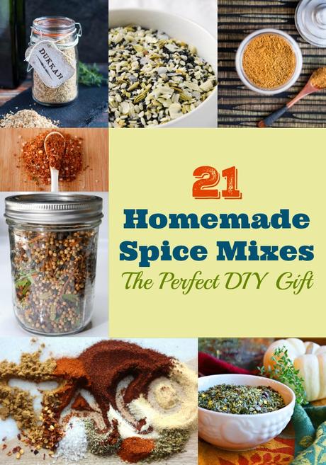 21 Homemade Spice Mixes: The Perfect DIY Gift