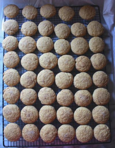 Brown Butter Pumpkin Snickerdoodles