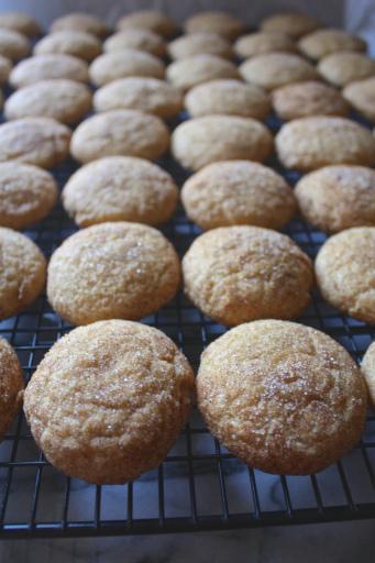 Brown Butter Pumpkin Snickerdoodles