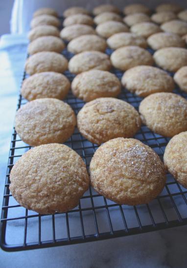 Brown Butter Pumpkin Snickerdoodles