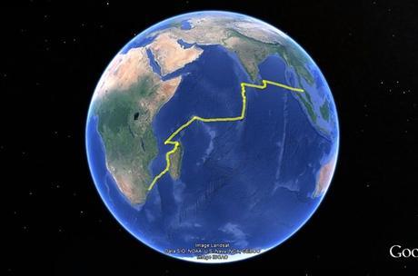 Indian Ocean GE track