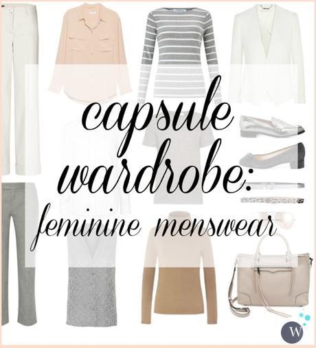 Capsule Wardrobe: Feminine Menswear