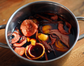 Mulled Wine in Pot