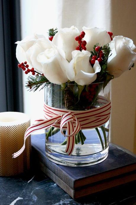 DIY Winter Flower Arrangements And Holiday Centerpieces