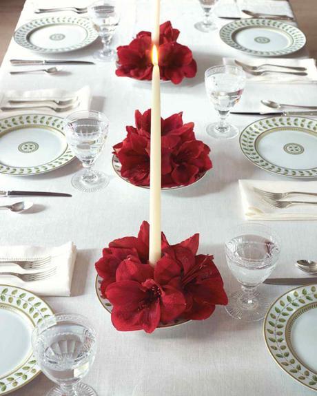 Winter Flower Arrangements Holiday Tablescapes