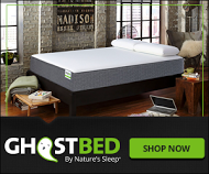 Get an Amazing Night’s Sleep with a GhostBed ~ Plus Get $50 Off and Free Delivery!