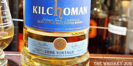 Kilchoman 2008 Vintage Label