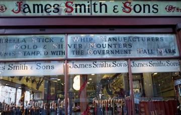 #London Christmas Shopping Guide 2015 No.34. James Smith & Sons @JamesSmith1830 #XmasInLondon