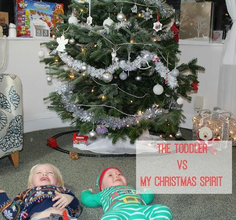 The Toddler Vs. My Christmas Spirit
