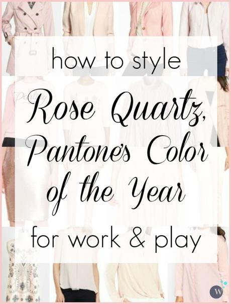 How to Style Pantone’s Pink Quartz for Winter and into Spring and Summer