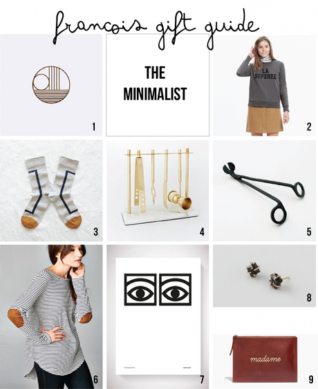 Francois Gift Guide for the Minimalist | francois et moi