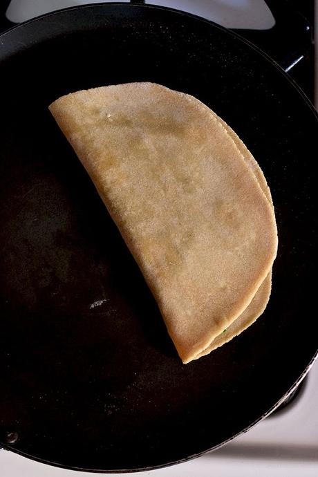 Palak Paneer Paratha