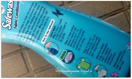 Wipro Safewash Fabric Conditioner- Ocean Breeze : Review