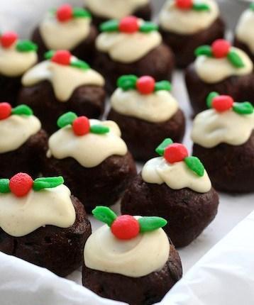 Christmas Pudding Truffles