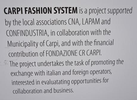 Working in Italy – THE CARPI FASHION SYSTEM