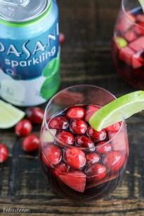 Cranberry Lime Sangria