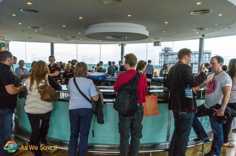 The Gravity Bar on top of the Guinness Storehouse