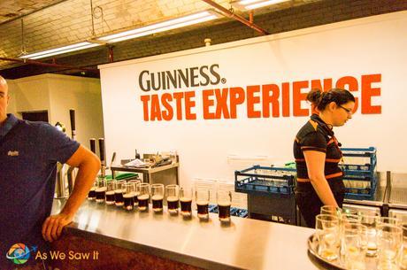 Get a taste of Guinness on the way to the top.