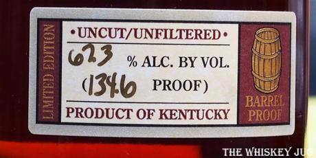 2015 William Larue Weller Bourbon Review William Larue Weller Bourbon Label