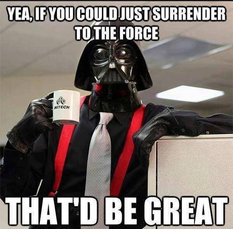 surrender to the force