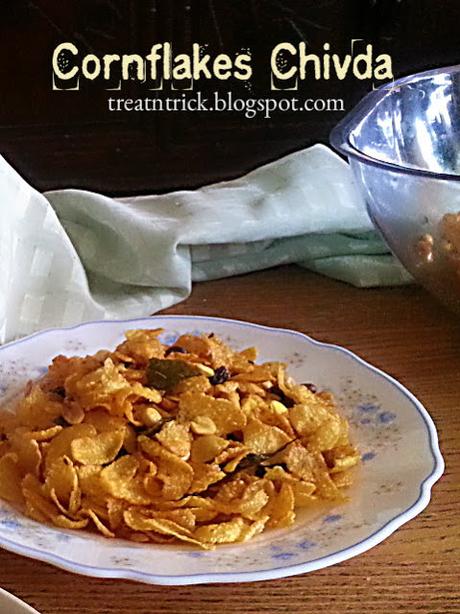 CORNFLAKES CHIVDA I  SAVORY SNACK MIX
