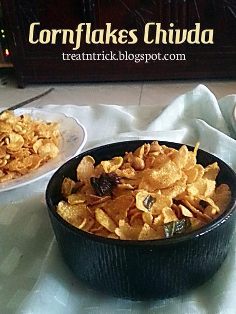 CORNFLAKES CHIVDA I  SAVORY SNACK MIX
