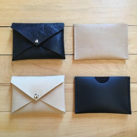Easy DIY: Leather Gift Card Holders and Envelope Wallets