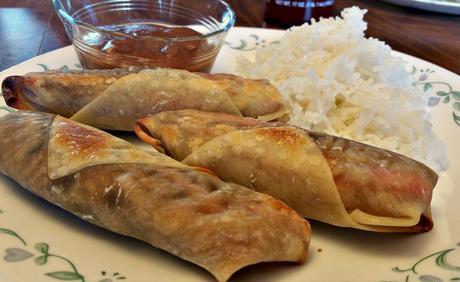 Baked Veggie Spring Rolls